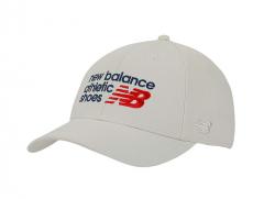 New Balance 6 Panel Athletics Structured Hat Sea Salt