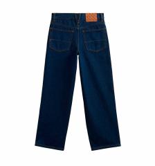 Vans Youth Check-5 Loose Denim Pants Blue