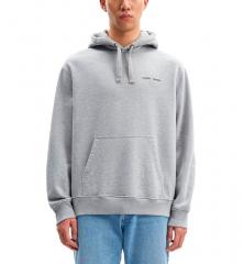 Samsoe Samsoe Norsbro Hoodie Grey Melange