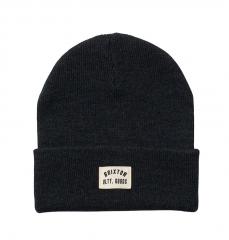 Brixton Woodburn Watch Cap Beanie Washed Black