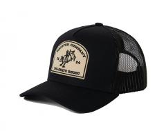 Brixton Danforth Netplus Trucker Hat Black / Black