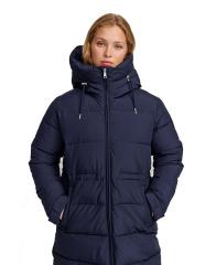 Makia Womens Maren Parka Dark Blue 
