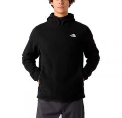 The North Face Glacier Hooded Pullover Fleece TNF Black