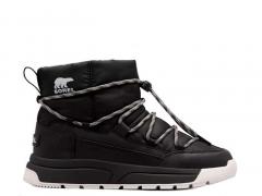 Sorel Womens WHITNEY IIl Slip-On Waterproof Boots Black / Sea Salt