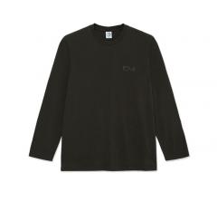 Polar Skate Co. Steve Stroke Logo Longsleeve Dirty Black