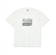 Polar Skate Co. Fence T-Shirt Cloud White