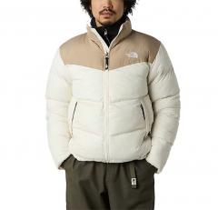 The North Face Saikuru Jacket Mushroom Grey / White Dune