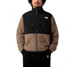 The North Face Retro Denali Jacket Mocha Brown / TNF Black