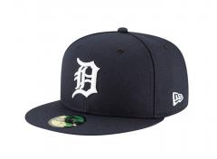 New Era 59Fifty Detroit Tigers Authentic On Field Navy