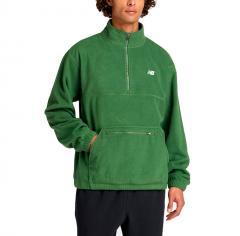 New Balance Polar Fleece 1/2 Zip Dark Alpine Green
