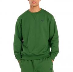 New Balance Athletics French Terry Crew Dark Alpine Green 