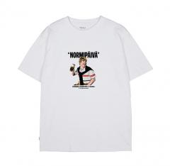 Makia X Kummeli Normipäivä T-Shirt White