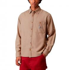 Carhartt WIP L/S Edgar Shirt Peanut / Wax