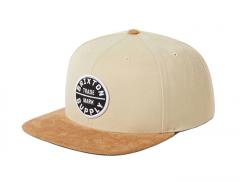 Brixton Oath III Snapback Sand / Light Brown Corduroy