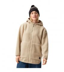 Colourwear Womens Oversize Fleece Pile Sand