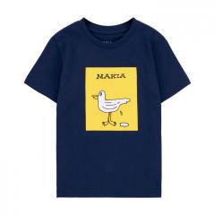 Makia Kids Gully T-Shirt Dark Navy