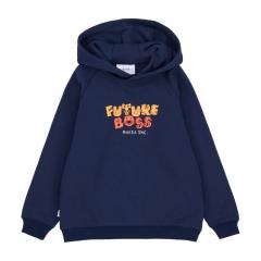 Makia Kids Boss Hooded Sweatshirt Dark Navy