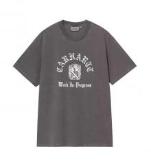 Carhartt WIP S/S Coat Of Arms T-Shirt Black / Garment Dyed