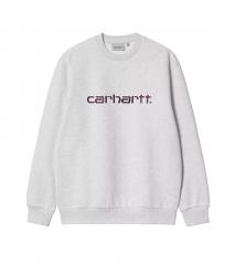 Carhartt WIP Carhartt Sweatshirt Ash Heather / Cozy Purple
