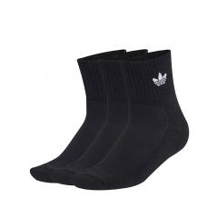 Adidas Mid Ankle Socks 3-Pack Black