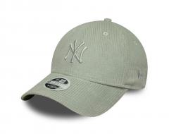 New Era 9Forty Womens New York Yankees Pastel Cord Green
