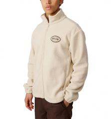 Makia Flare Zip Fleece Off White
