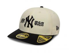 New Era 59Fifty Low Profile New York Yankees Cooperstown Cream