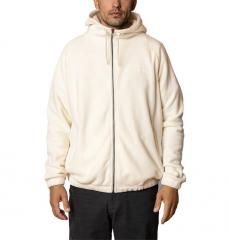 Fat Moose Solvi Fleece Zip Hoodie Ecru