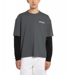 Dickies Payson 2-in-1 Lightweight T-Shirt Black