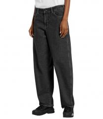 Dickies 958 Baggy Tapered Work Jeans Black Wash Faded