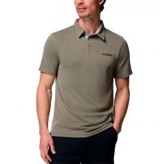 Columbia Nelson Point Polo Stone Green
