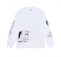 Polar Skate Co. The End Longsleeve T-Shirt White