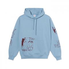 Polar Skate Co. Dave Hoodie The End Dove Blue
