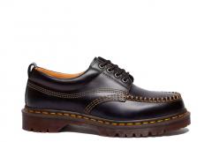 Dr. Martens Lowell Leather Moc Toe Black Analine