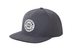Brixton Oath III Snapback Future Grey