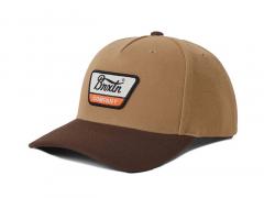 Brixton Linwood Netplus Snapback Sand / Pinecone Brown