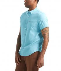 Brixton Sanford Oxford Shirt Blue Aura