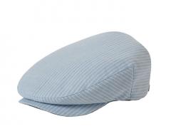 Brixton Hooligan Flat Cap Light Blue / White