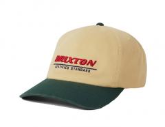 Brixton Certified Adjustable Hat Washed Celestial Yellow / Mediterranean Teal