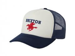 Brixton Pegasus Netplus Trucker Hat Whitecap / Navy