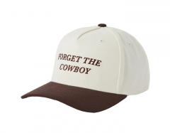 Brixton Forget The Cowboy Netplus Snapback Chocolate / Off White