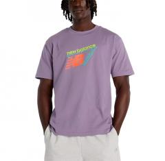 New Balance Classic Tri-Logo T-Shirt Candied Violet