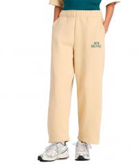 New Balance Womens Trackside Fleece Barrel Pant Toasted Sesame