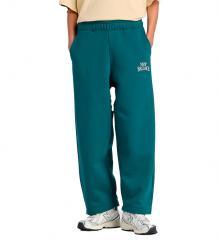 New Balance Womens Trackside Fleece Barrel Pant Medusa Green