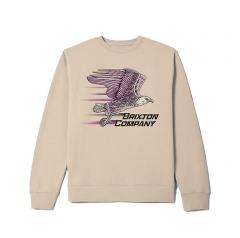 Brixton Free Crew Bone