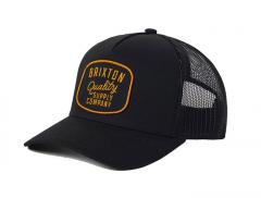 Brixton Hubal Netplus Trucker Hat Black / Black