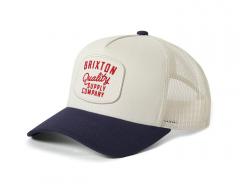 Brixton Hubal Netplus Trucker Hat Off White / Midnight Blue