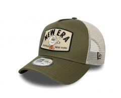 New Era 9Forty A-Frame Summer Patch Trucker Green