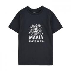 Makia Kids Kontio T-Shirt Carbon Black