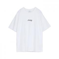 Makia Womens Calligraphy T-Shirt White